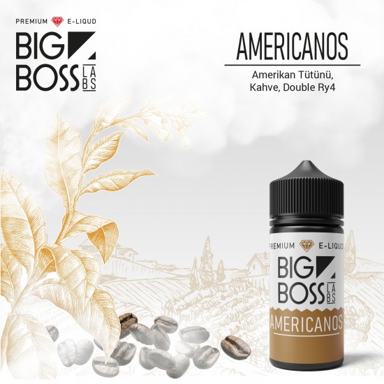 Big Boss 60 ML Amerikanos  Likit  en uygun fiyatlar ile ozelbuhar.coda! Big Boss 60 ML Amerikanos  Likit özellikleri, fiyatı, incelemesi, yorumları ve taksit seçenekleri için hemen tıklayın!