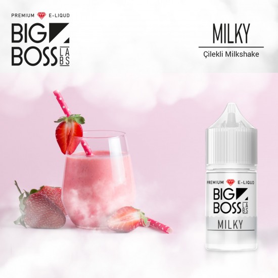 Big Boss Milky 30 ML Likit  en uygun fiyatlar ile ozelbuhar.coda! Big Boss Milky 30 ML Likit özellikleri, fiyatı, incelemesi, yorumları ve taksit seçenekleri için hemen tıklayın!