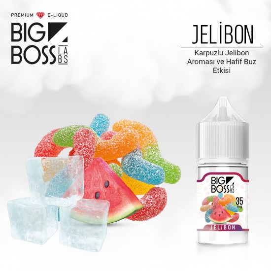 Big Boss Jelibon 30 ML Likit  en uygun fiyatlar ile ozelbuhar.coda! Big Boss Jelibon 30 ML Likit özellikleri, fiyatı, incelemesi, yorumları ve taksit seçenekleri için hemen tıklayın!