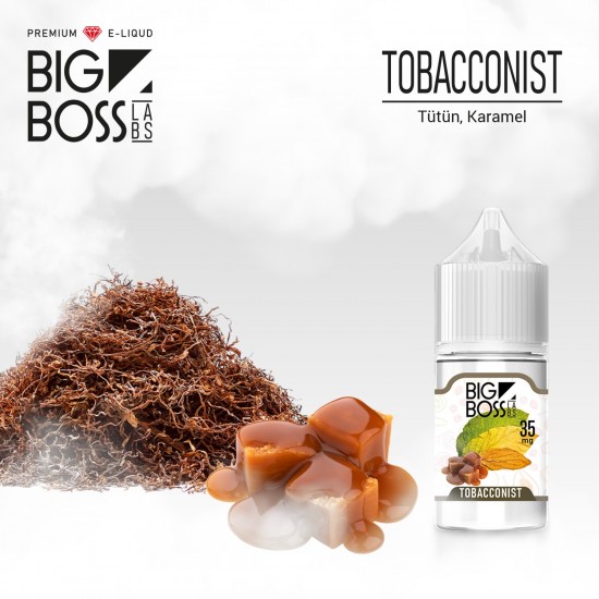 Big Boss Tobacconist 30 ML Salt Likit  en uygun fiyatlar ile ozelbuhar.coda! Big Boss Tobacconist 30 ML Salt Likit özellikleri, fiyatı, incelemesi, yorumları ve taksit seçenekleri için hemen tıklayın!