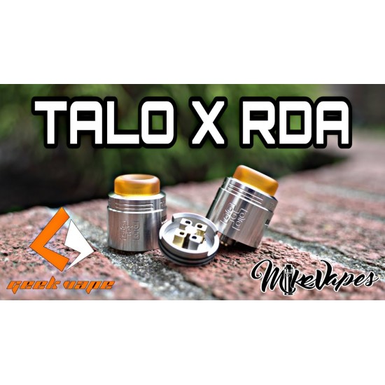 GeekVape Talo X Rda Atomizer  en uygun fiyatlar ile ozelbuhar.coda! GeekVape Talo X Rda Atomizer özellikleri, fiyatı, incelemesi, yorumları ve taksit seçenekleri için hemen tıklayın!