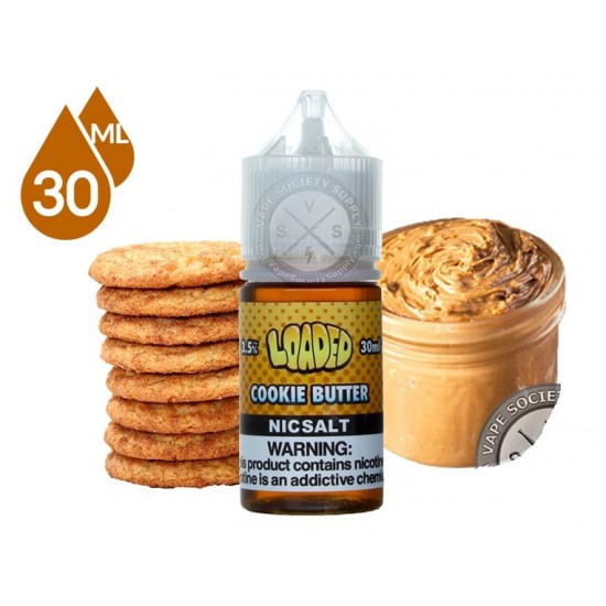 Loaded Cookie Butter 30 ML Salt Likit  en uygun fiyatlar ile ozelbuhar.coda! Loaded Cookie Butter 30 ML Salt Likit özellikleri, fiyatı, incelemesi, yorumları ve taksit seçenekleri için hemen tıklayın!