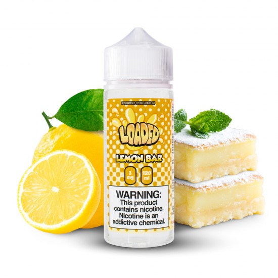 Loaded Lemon Bar 120ML Likit  en uygun fiyatlar ile ozelbuhar.coda! Loaded Lemon Bar 120ML Likit özellikleri, fiyatı, incelemesi, yorumları ve taksit seçenekleri için hemen tıklayın!