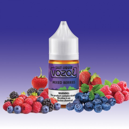 Vozol Bar Mixed Berries 30 ML Salt Likit  en uygun fiyatlar ile ozelbuhar.coda! Vozol Bar Mixed Berries 30 ML Salt Likit özellikleri, fiyatı, incelemesi, yorumları ve taksit seçenekleri için hemen tıklayın!