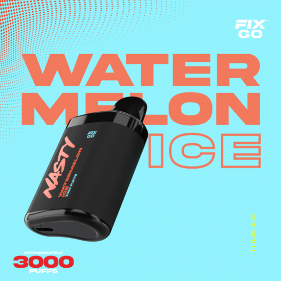 Nasty Fix Go 3000 Watermelon ice  en uygun fiyatlar ile ozelbuhar.coda! Nasty Fix Go 3000 Watermelon ice özellikleri, fiyatı, incelemesi, yorumları ve taksit seçenekleri için hemen tıklayın!