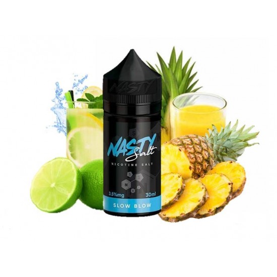 Nasty Juice Slow Blow 30ML Premium Salt Likit  en uygun fiyatlar ile ozelbuhar.coda! Nasty Juice Slow Blow 30ML Premium Salt Likit özellikleri, fiyatı, incelemesi, yorumları ve taksit seçenekleri için hemen tıklayın!