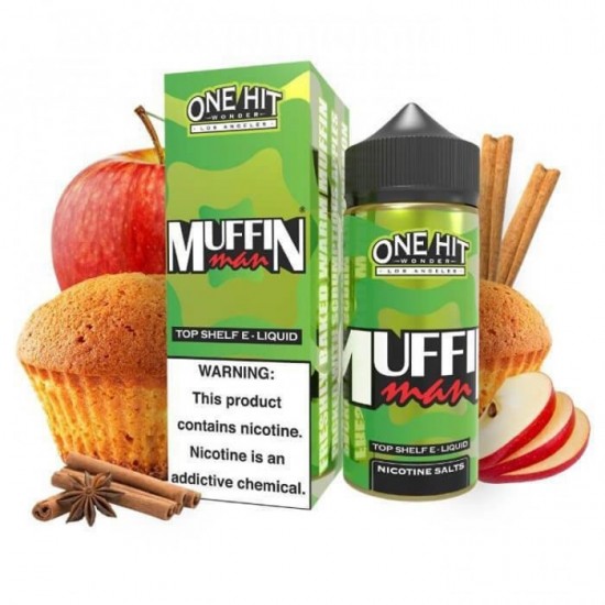 One Hit Wonder Muffin Man Likit 100ml Premium Likit  en uygun fiyatlar ile ozelbuhar.coda! One Hit Wonder Muffin Man Likit 100ml Premium Likit özellikleri, fiyatı, incelemesi, yorumları ve taksit seçenekleri için hemen tıklayın!