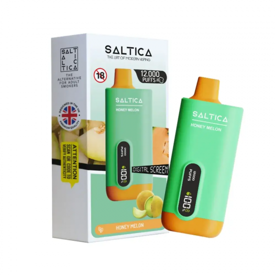 Saltica 12000 Puff Honey Melon Ekranlı  en uygun fiyatlar ile ozelbuhar.coda! Saltica 12000 Puff Honey Melon Ekranlı özellikleri, fiyatı, incelemesi, yorumları ve taksit seçenekleri için hemen tıklayın!