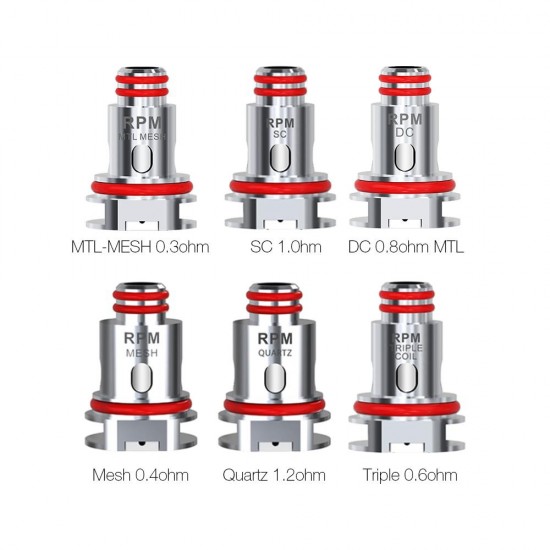 SMOK RPM Coil  en uygun fiyatlar ile ozelbuhar.coda! SMOK RPM Coil özellikleri, fiyatı, incelemesi, yorumları ve taksit seçenekleri için hemen tıklayın!