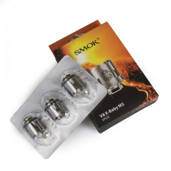 Smok TFV8 X-Baby Coil  en uygun fiyatlar ile ozelbuhar.coda! Smok TFV8 X-Baby Coil özellikleri, fiyatı, incelemesi, yorumları ve taksit seçenekleri için hemen tıklayın!