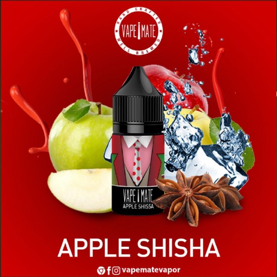 Vape Mate Apple Shisha 30 ML Salt Likit  en uygun fiyatlar ile ozelbuhar.coda! Vape Mate Apple Shisha 30 ML Salt Likit özellikleri, fiyatı, incelemesi, yorumları ve taksit seçenekleri için hemen tıklayın!