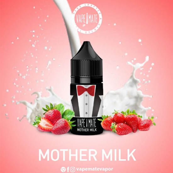 Vape Mate Mother Milk 30 ML Salt Likit  en uygun fiyatlar ile ozelbuhar.coda! Vape Mate Mother Milk 30 ML Salt Likit özellikleri, fiyatı, incelemesi, yorumları ve taksit seçenekleri için hemen tıklayın!