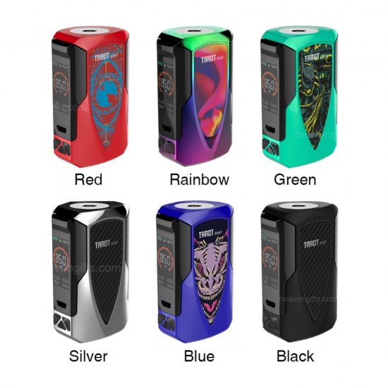 Vaporesso Tarot Baby 85W TC MOD  en uygun fiyatlar ile ozelbuhar.coda! Vaporesso Tarot Baby 85W TC MOD özellikleri, fiyatı, incelemesi, yorumları ve taksit seçenekleri için hemen tıklayın!